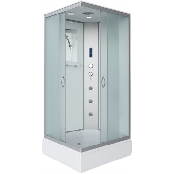 Душевая кабина Niagara Classic NG-33974-14QF 90x70 с гидромассажем хром/матовое