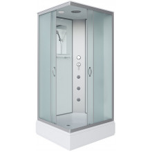 Душевая кабина Niagara Classic NG-33984-14QG 90x80 с гидромассажем хром/матовое