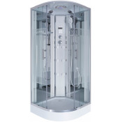 Душевая кабина Niagara Ultra NG-701-01 90x90 с гидромассажем хром/прозрачное