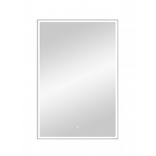 Зеркало Континент Frame black standart ЗЛП2616 70х100 с подсветкой