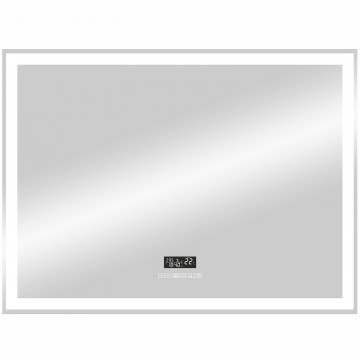 Зеркало Континент Mercury ЗЛП587 80х60 с подсветкой и многофункциональной панелью