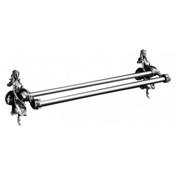 Полотенцедержатель Art&Max Athena AM-0618-T серебро