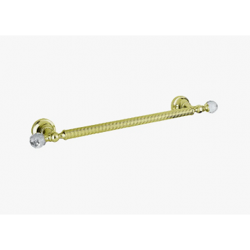 Полотенцедержатель Cezares OLIMP-TH06-03-24-Sw золото 24 карат/Swarovski