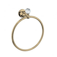 Полотенцедержатель Cezares Olimp OLIMP-RN-02-Sw бронза/Swarovski