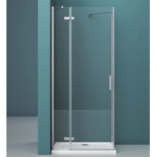 Душевая дверь BelBagno Kraft KRAFT-60/20-C-Cr-L 80х50 хром/прозрачный L