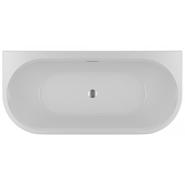 Ванна акриловая Riho Desire B2W Glossy B089012005 180х84 LED Riho Fall хром, белый глянец