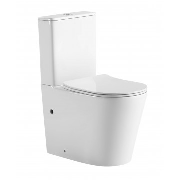 Унитаз-компакт SantiLine SL-5026 белый