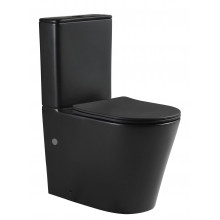 Унитаз-компакт SantiLine SL-5026MB черный матовый
