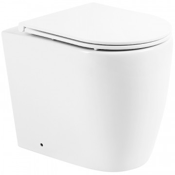 Унитаз приставной BelBagno Marino BB105CBR/BB870SC с сиденьем Микролифт