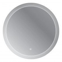 Зеркало Cezares Eco CZR-SPC-ECO-600-LED-TCH 60х60 с лазерной гравировкой, подсветкой и сенсором