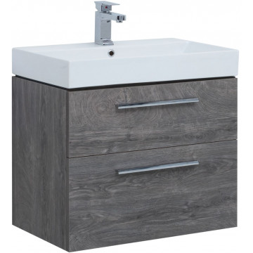 Тумба с раковиной Aquanet Nova 70 307729 дуб рошелье 