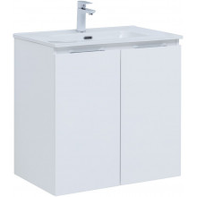 Тумба с раковиной Aquanet Алвита new 70 306150 белый матовый