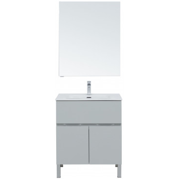 Комплект мебели Aquanet Алвита new 70 306168 серый