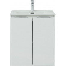 Тумба с раковиной Aquanet Алвита new 60 274001 белый матовый