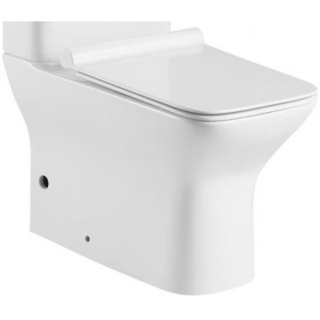 Чаша унитаза Aquanet Cube-C Rimless 210759 с сидением Soft Close Slimseat