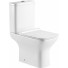 Унитаз-компакт Aquanet Rimless Cube 2-C/Cube 2-C-1 с сидением Soft Close Slimseat