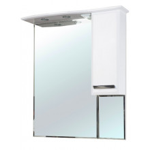 Зеркало-шкаф Bellezza Балтика 90 R 5367 с подсветкой белое