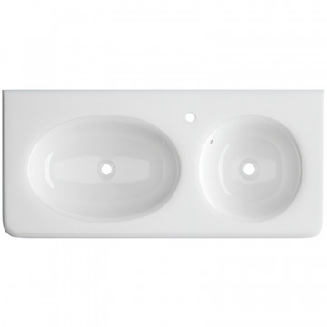 Раковина Cerutti SPA Double Arno CT9709 100,5х46 белая