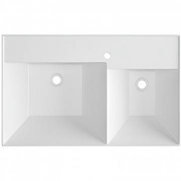 Раковина Cerutti SPA Double Siusi CT9711 80,5х50 белая