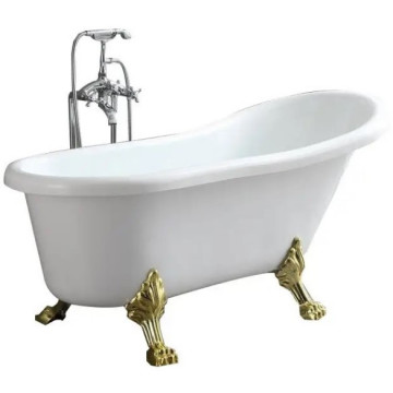 Ванна акриловая Cerutti SPA Classic CT9668 170x80 белый/золото