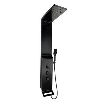 Душевая панель Cerutti SPA Sella B CT8989 черный глянцевый