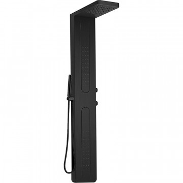 Душевая панель Cerutti SPA Vettore B CT8993 черный матовый