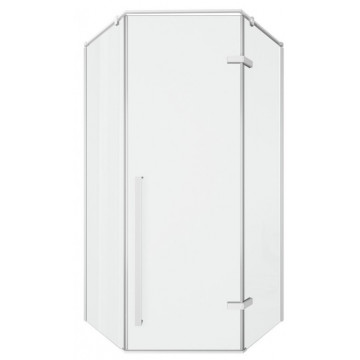 Душевой уголок Cerutti SPA C2AW 100x100 белый/прозрачное