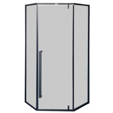 Душевой уголок Cerutti SPA C3AB 90x90 черный/тонированное