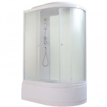 Душевая кабина Parly Bianco Эконом EB1221L 80x120 белый/матовое