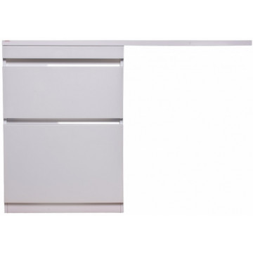 Тумба с раковиной Style Line El Fante Даймонд СС-00000559/СС-00002388 120 белый