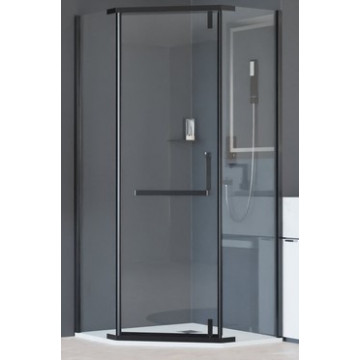 Душевой уголок RGW Hotel HO-081-B 350608191-14 90х100 черный/прозрачное