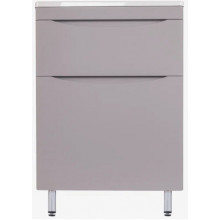 Тумба с раковиной Style Line Бергамо мини СС-00002309/СС-00002295 60 серый антискрейтч