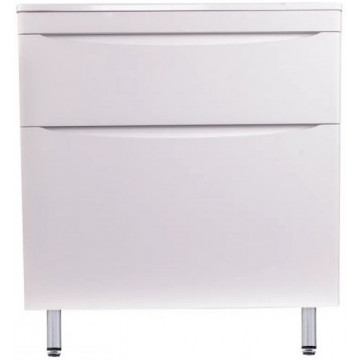 Тумба с раковиной Style Line El Fante Бергамо мини СС-00002314/СС-00002297 80 Люкс антискрейтч белый