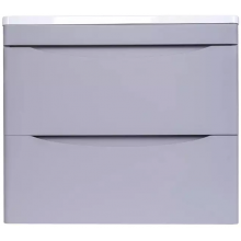 Тумба с раковиной Style Line El Fante Бергамо мини СС-00002317/СС-00002295 60 Люкс антискрейтч Plus серый
