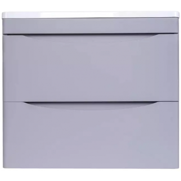 Тумба с раковиной Style Line El Fante Бергамо мини СС-00002317/СС-00002295 60 Люкс антискрейтч Plus серый