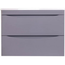 Тумба с раковиной Style Line El Fante Бергамо мини СС-00002319/СС-00002296 70 Люкс антискрейтч Plus серый