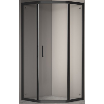 Душевой уголок RGW Passage PA-86-B 38088699-14 90x90 черный/прозрачное