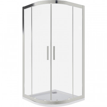 Душевой уголок Good Door Cofe R-100-C-CH КФ00023 100x100 хром/прозрачное
