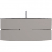 Тумба с раковиной Jacob Delafon Nona EB1890RU-N21/EB1882RU-00 120 глянцевый серый титан