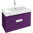 Тумба с раковиной Jacob Delafon Reve EB1135-R-F26/E4803-00 80 сливовая