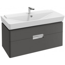 Тумба с раковиной Jacob Delafon Reve EB1136-442/E4801-00 100 серый антрацит лак