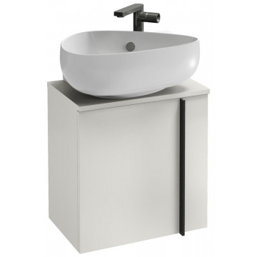 Тумба с раковиной Jacob Delafon Nouvelle Vague EB3045G-F30/EGK112-00 45L белый сатин