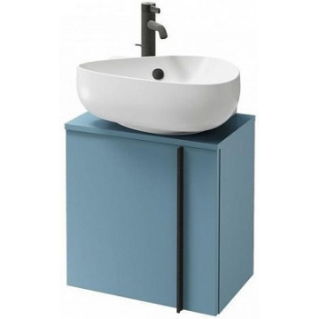 Тумба с раковиной Jacob Delafon Nouvelle Vague EB3045G-G91/EGK112-00 45L аквамарин глянец