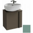Тумба с раковиной Jacob Delafon Nouvelle Vague EB3045G-S54/EGK112-00 45L оливковый сатин