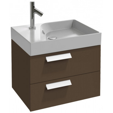 Тумба с раковиной Jacob Delafon Rythmik EB1300-G80/EXR112-00 60 светло-коричневый лак