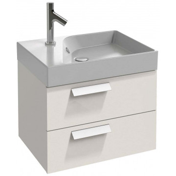 Тумба под раковину Jacob Delafon Rythmik EB1301-N18 60 белый блестящий