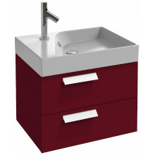 Тумба с раковиной Jacob Delafon Rythmik EB1301-R3/EXQ112-Z-00 60 малиновый лак