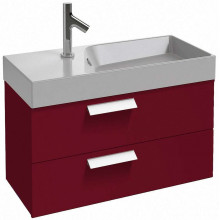 Тумба под раковину Jacob Delafon Rythmik EB1302-R3 80 малиновый лак