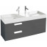 Тумба с раковиной Jacob Delafon Rythmik EB1305-N14/EXM112-Z-00 120 серый антрацит