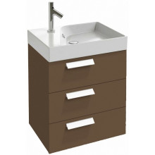 Тумба с раковиной Jacob Delafon Rythmik EB1307-G80/EXQ112-Z-00 60 светло-коричневый лак